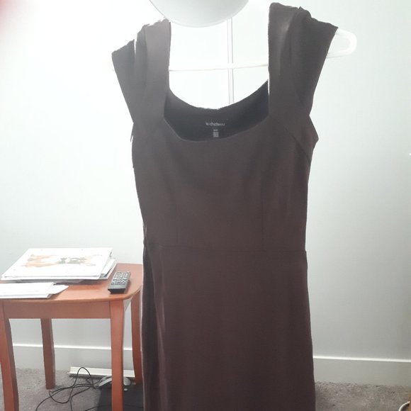 Le Chateau Brown Dress - Picture 1 of 3